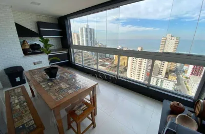 Apartamento com 3 quartos à venda, 132 m² por r$ 1.220.000 - tupi - praia grande/sp