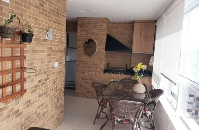 Apartamento com 2 dormitórios à venda, 92 m² por r$ 739.000,00 - aviação - praia grande/sp