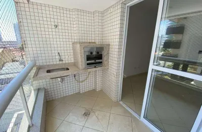 Apartamento com 2 dormitórios à venda, 70 m² por r$ 460.000,00 - caiçara - praia grande/sp