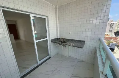 Apartamento com 1 dormitório à venda, 51 m² por r$ 385.000,00 - vila guilhermina - praia grande/sp
