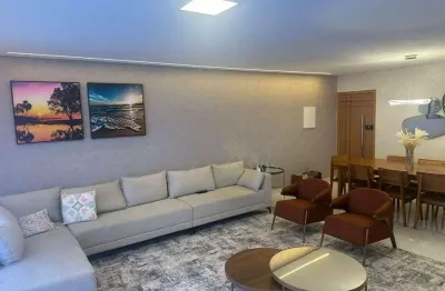 Apartamento com 3 suítes e 3 vagas à venda, 147 m² por r$ 2.300.000 - canto do forte - praia grande/sp
