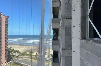 Lançamento! apartamento vista mar com 2 dormitórios à venda, 72 m² por r$ 580.000 - caiçara - praia grande/sp