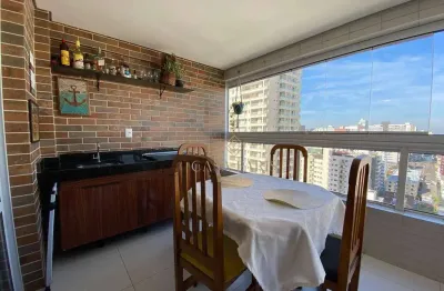 Apartamento com 2 dormitórios à venda, 70 m² por r$ 575.000,00 - canto do forte - praia grande/sp