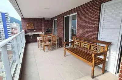 Apartamento com 3 suítes à venda, 132 m² por r$ 1.200.000 - canto do forte - praia grande/sp