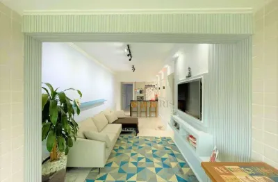 Apartamento com 2 dormitórios à venda, 74 m² por r$ 745.000,00 - canto do forte - praia grande/sp