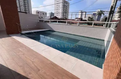 Apartamento com 2 dormitórios à venda, 72 m² por r$ 599.052,47 - vila guilhermina - praia grande/sp