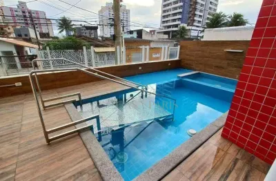 Apartamento à venda, 66 m² por r$ 450.000,00 - aviação - praia grande/sp