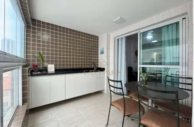 Apartamento com 2 dormitórios à venda, 69 m² por r$ 585.000,00 - canto do forte - praia grande/sp