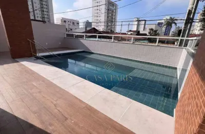 Apartamento com 2 dormitórios à venda, 72 m² por r$ 592.994,78 - vila guilhermina - praia grande/sp