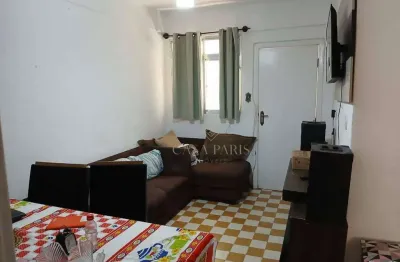Apartamento com 2 dormitórios à venda, 61 m² por r$ 300.000,00 - boqueirão - praia grande/sp