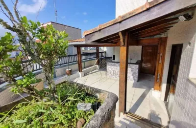 Cobertura com 4 quartos à venda, 180 m² por r$ 1.100.000 - vila guilhermina - praia grande/sp