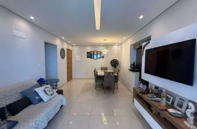 Apartamento à venda, 93 m² por r$ 690.000,00 - vila guilhermina - praia grande/sp