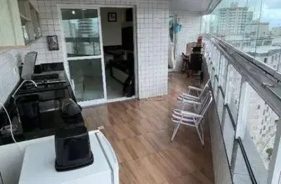 Apartamento à venda, 94 m² por r$ 545.000,00 - caiçara - praia grande/sp