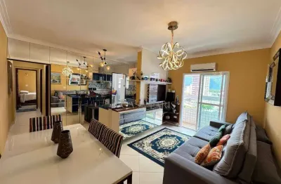 Apartamento com 2 dormitórios à venda, 78 m² por r$ 530.000,00 - caiçara - praia grande/sp