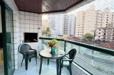 Apartamento com 3 quartos à venda, 125 m² por r$ 730.000 - vila tupi - praia grande/sp