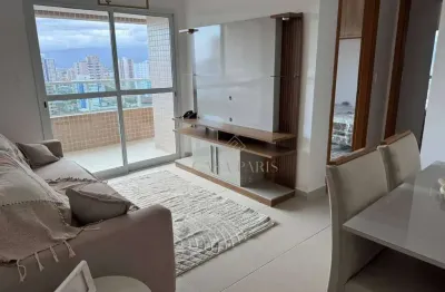 Apartamento mobiliado, novo de 2 quartos à venda em praia grande, com lazer completo!!!