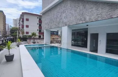 Apartamento com 2 dormitórios à venda, 77 m² por r$ 692.000,00 - vila guilhermina - praia grande/sp