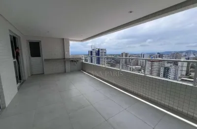 Apartamento à venda, 127 m² por r$ 1.100.000,00 - aviação - praia grande/sp