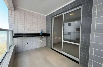 Apartamento vista mar com 1 dormitório à venda, 50 m² por r$ 350.000 - caiçara - praia grande/sp
