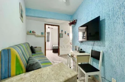 Apartamento à venda, 35 m² por r$ 230.000,00 - boqueirão - praia grande/sp