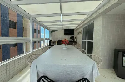 Apartamento com 3 dormitórios à venda, 173 m² por r$ 1.300.000,00 - aviação - praia grande/sp