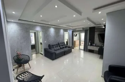 Apartamento garden e mobiliado com 3 dormitórios à venda, 173 m² por r$ 1.000.000 na aviação, em praia grande/sp