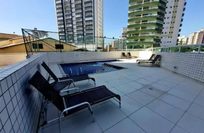 Apartamento com 2 dormitórios à venda, 60 m² por r$ 350.000,00 - vila guilhermina - praia grande/sp