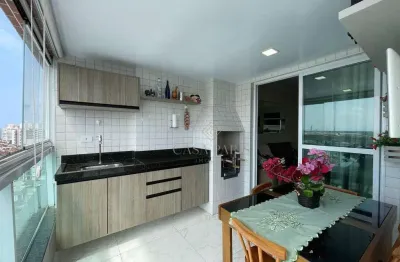Apartamento com 1 dormitório à venda, 58 m² por r$ 450.000,00 - caiçara - praia grande/sp