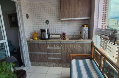 Apartamento com 1 dormitório à venda, 56 m² por R$ 369.000,00 - Aviação - Praia Grande/SP