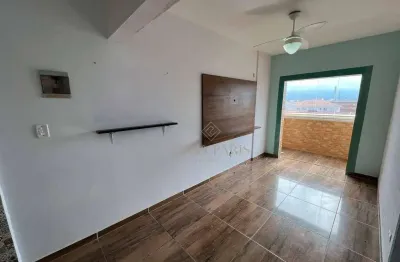 Apartamento com 1 dormitório à venda, 36 m² por r$ 325.000,00 - maracanã - praia grande/sp
