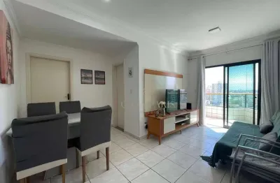 Apartamento com 1 dormitório à venda, 57 m² por r$ 320.000,00 - aviação - praia grande/sp