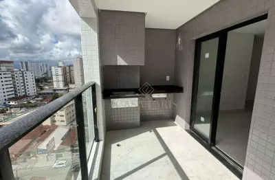 Apartamento à venda, 92 m² por r$ 630.000,00 - aviação - praia grande/sp