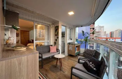 Apartamento com 2 dormitórios à venda, 63 m² por r$ 480.000,00 - aviação - praia grande/sp