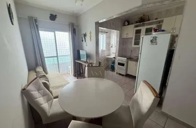 Apartamento com 1 dormitório à venda, 40 m² por r$ 240.000,00 - mirim - praia grande/sp