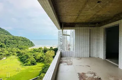 Apartamento com 3 suítes, 3 vagas e vista do mar à venda, 127 m² por r$ 1.200.000 - canto do forte - praia grande/sp