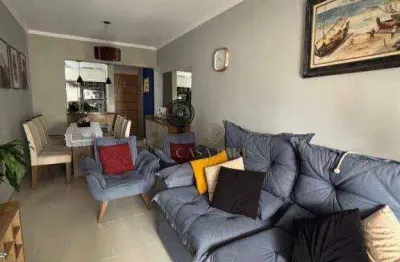 Apartamento com 2 dormitórios à venda, 77 m² por r$ 640.000,00 - canto do forte - praia grande/sp