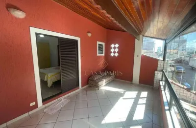 Sobrado com 3 dormitórios à venda, 179 m² por r$ 750.000,00 - vila guilhermina - praia grande/sp