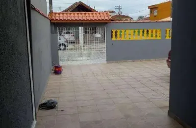 Casa com 2 dormitórios à venda, 170 m² por r$ 440.000,00 - mirim - praia grande/sp