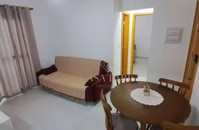Apartamento com 1 dormitório à venda, 45 m² por r$ 385.000,00 - canto do forte - praia grande/sp