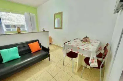 Kitnet à venda, 26 m² por r$ 200.000,00 - boqueirão - praia grande/sp