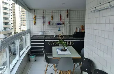 Apartamento à venda, 81 m² por r$ 580.000,00 - aviação - praia grande/sp