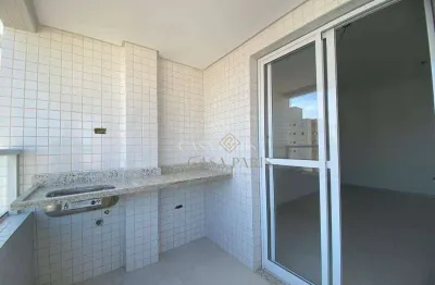 Apartamento com 1 dormitório à venda, 52 m² por r$ 375.000,00 - aviação - praia grande/sp