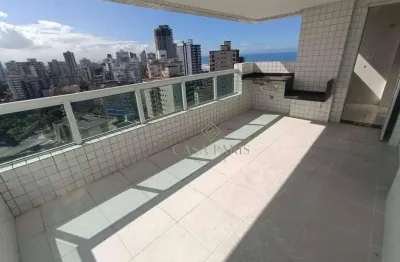 Apartamento à venda, 80 m² por r$ 615.000,00 - caiçara - praia grande/sp