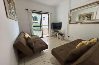 Apartamento mobiliado com 1 dormitório à venda, 48 m² por r$ 280.000 - caiçara - praia grande/sp