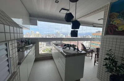 Apartamento com 2 dormitórios à venda, 93 m² por r$ 850.000,00 - boqueirão - praia grande/sp