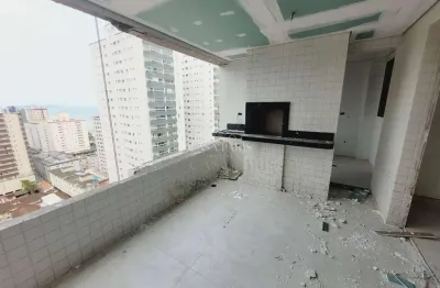 Apartamento com 2 dormitórios à venda, 119 m² por r$ 1.300.000,00 - caiçara - praia grande/sp