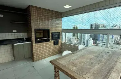 Cobertura à venda, 190 m² por r$ 1.870.000,00 - vila guilhermina - praia grande/sp