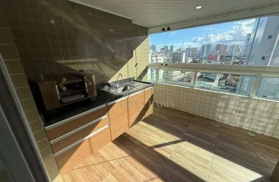 Apartamento com 2 dormitórios à venda, 75 m² por r$ 595.000,00 - canto do forte - praia grande/sp