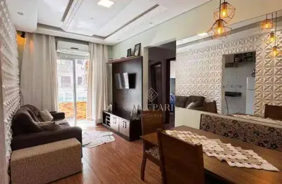 Apartamento com 2 dormitórios à venda, 70 m² por r$ 380.000,00 - ocian - praia grande/sp