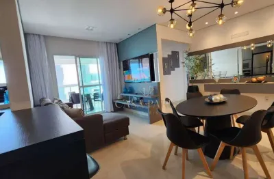 Apartamento com 2 dormitórios à venda, 83 m² por r$ 980.000,00 - maracanã - praia grande/sp